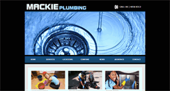 Desktop Screenshot of mackieplumbing.com.au